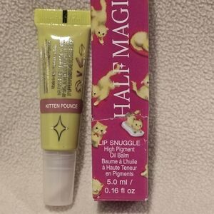Half Magic Lip Snuggle High Pigment Lip Balm Oil- Kitten Pounce 5ml